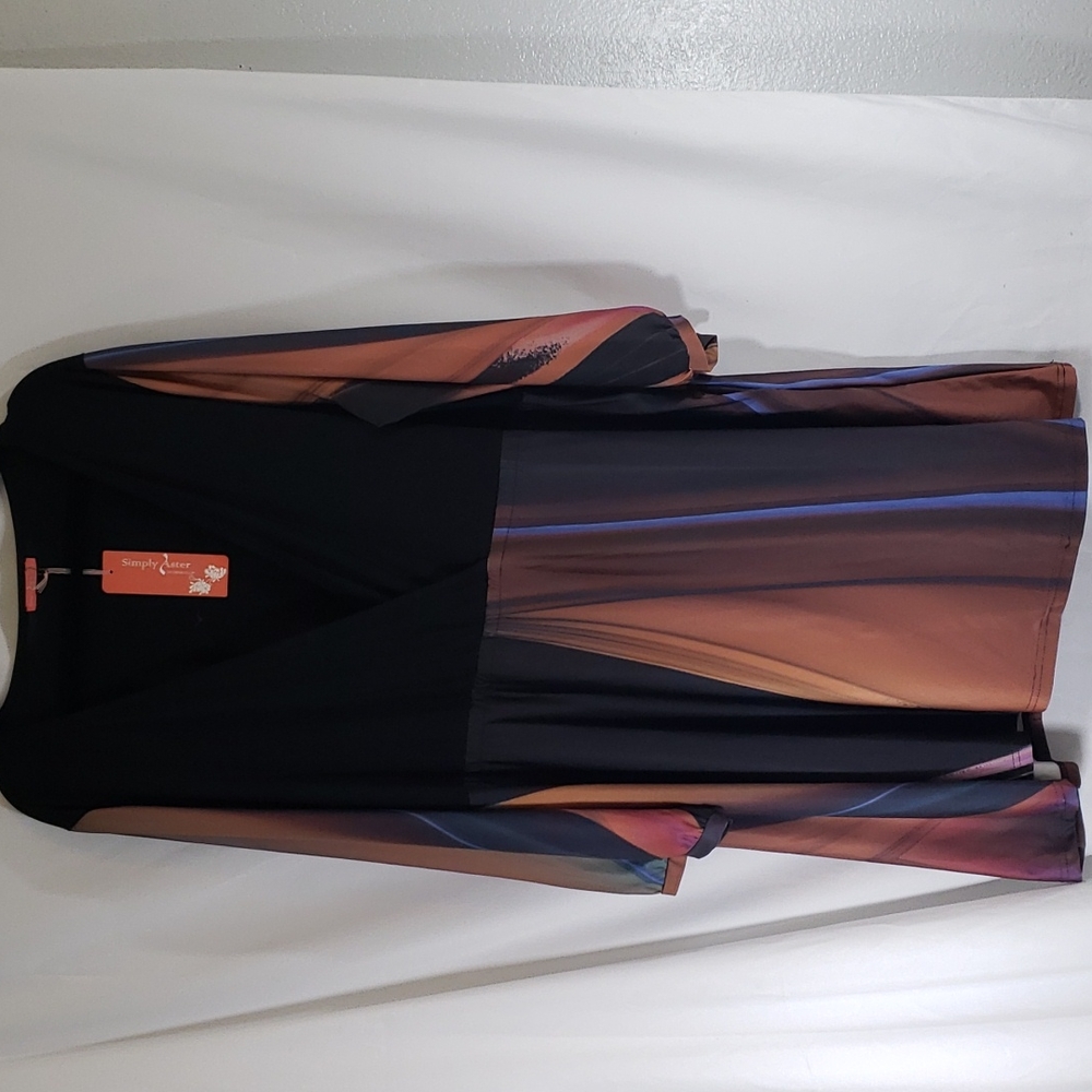 NWT 3XL Deep V neck dress